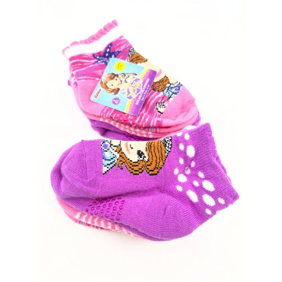Disney Sofia the First 6 Pack of Socks Size 2-4T - Picture 3 of 3